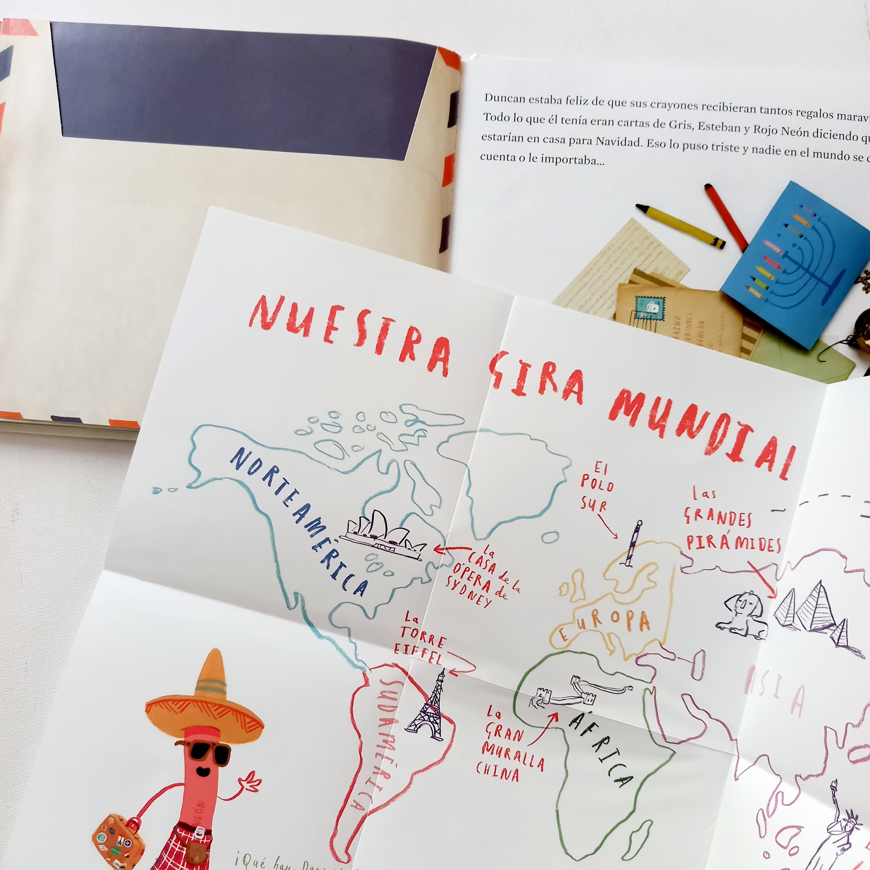 La navidad de los crayones