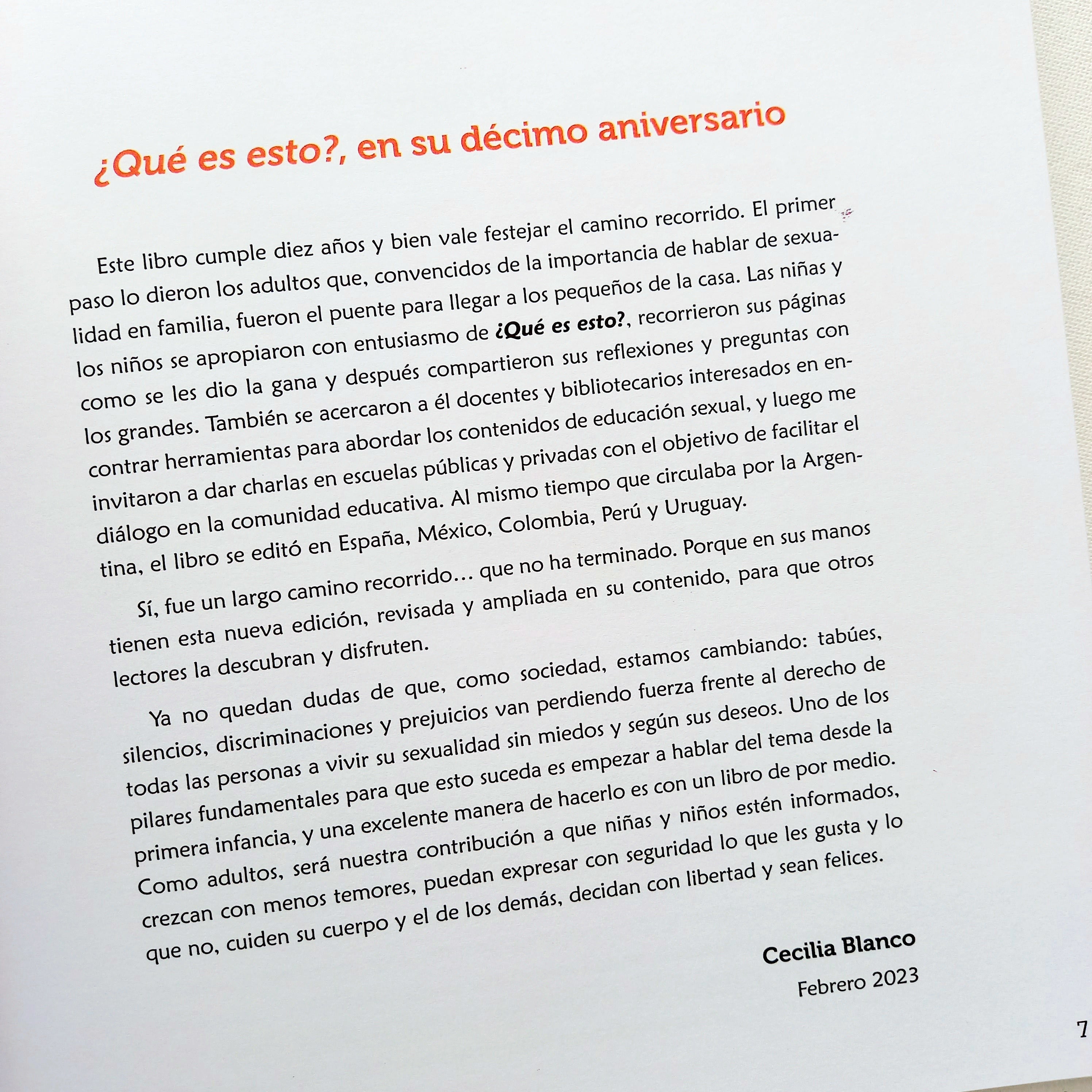 Qué es esto? La sexualidad explicada para niños