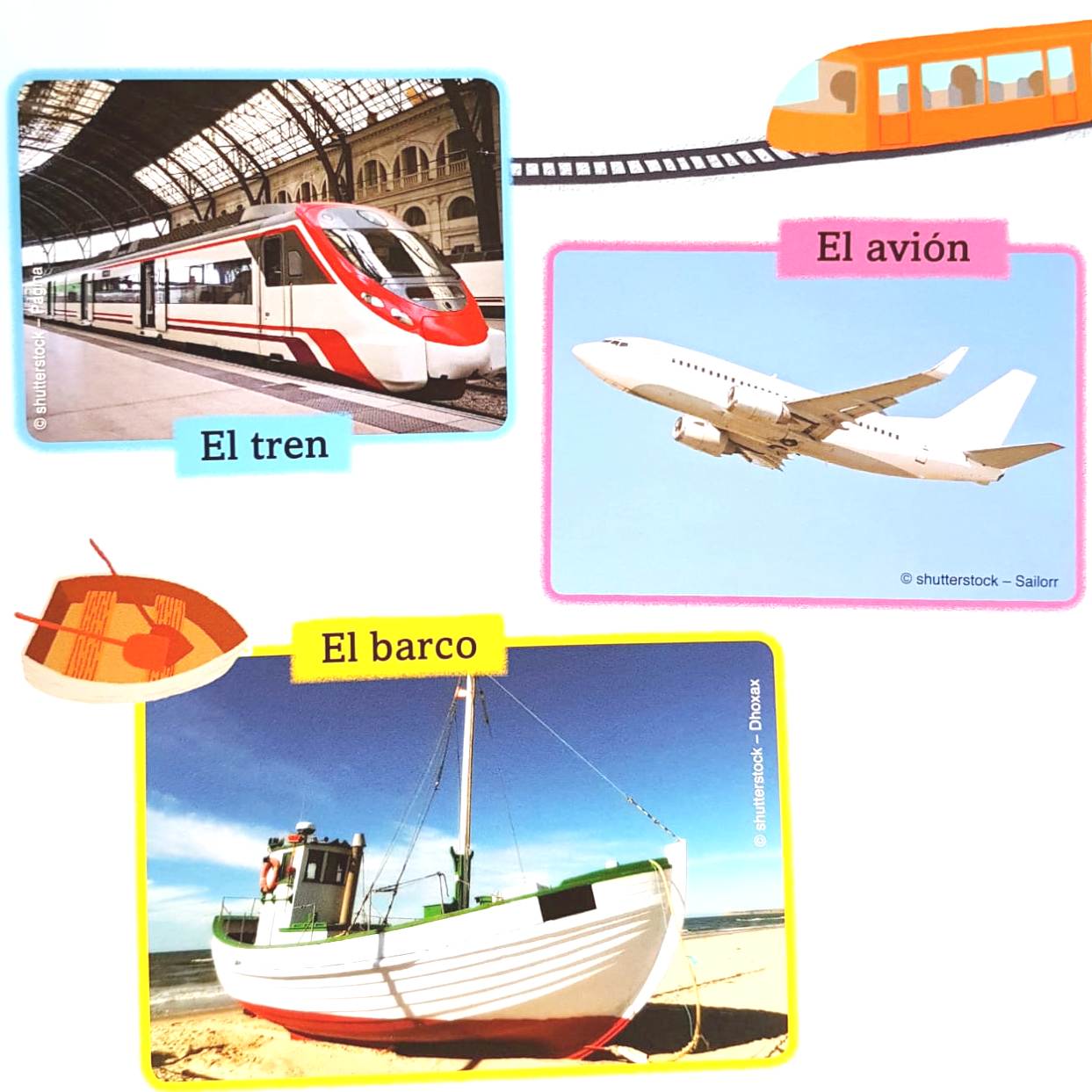 Transportes. Mi primer libro de imágenes para escuchar