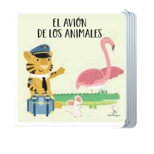 El avión de animales.  Rompecabezas + libro