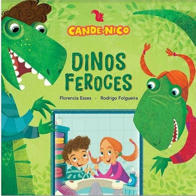 Dinos Feroces.  Cande y Nico
