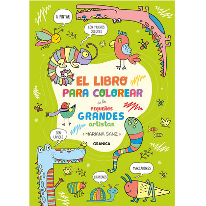 El libro para colorear de los pequeños grandes artistas