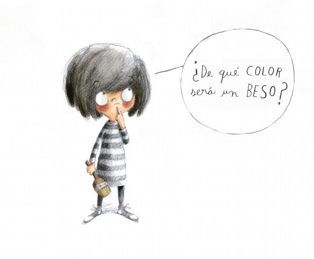 De qué color es un beso?