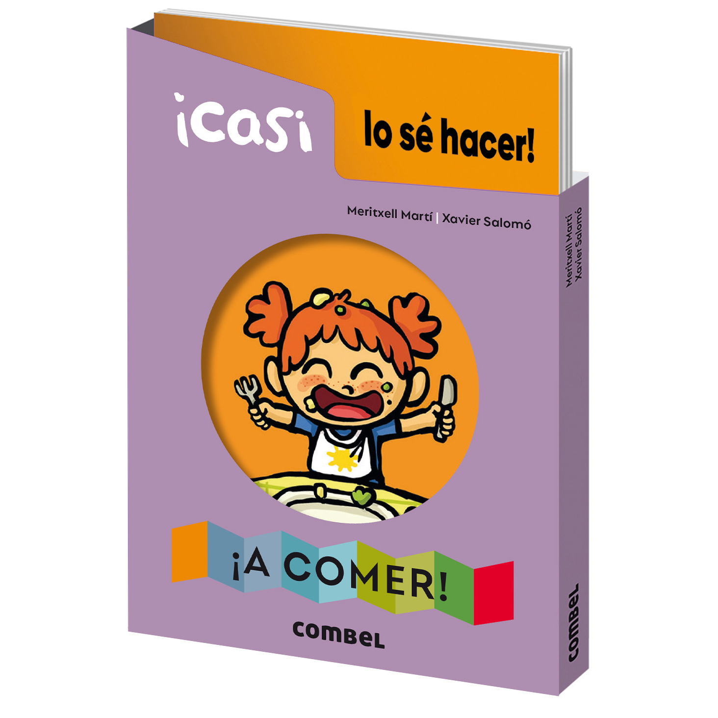 Casi lo se hacer!  A comer! Libro acordeón