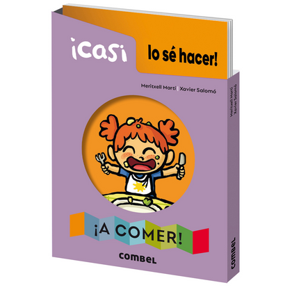 Casi lo se hacer!  A comer! Libro acordeón