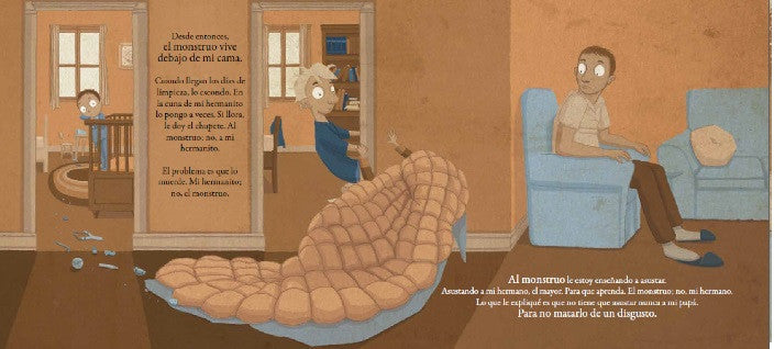 Hay un monstruo debajo de mi cama