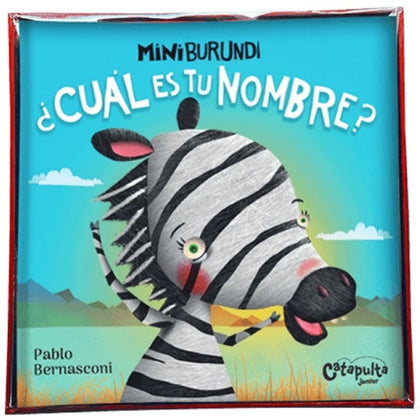 Cúal es tu nombre? Libro de tela