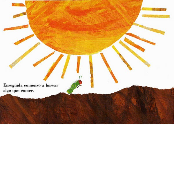 La pequeña oruga glotona (cartoné)