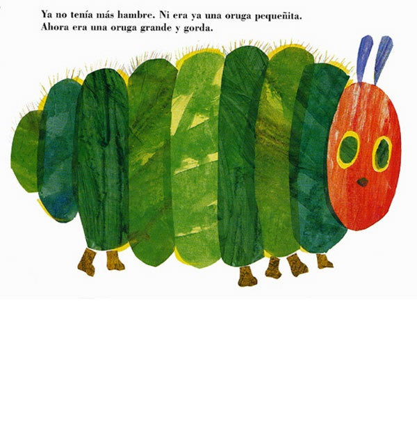 La pequeña oruga glotona (cartoné)