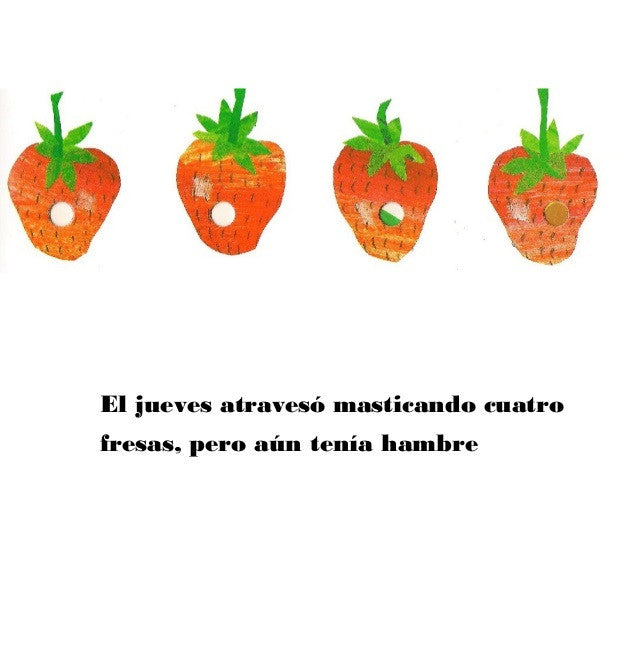 La pequeña oruga glotona (cartoné)