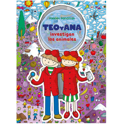 Teo y Ana investigan los animales